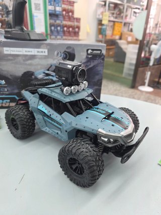 Coche teledirigido RC cámara 1080P doble batería