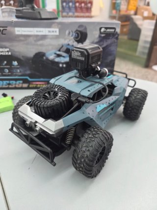 Coche teledirigido RC cámara 1080P doble batería