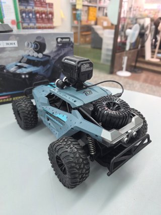 Coche teledirigido RC cámara 1080P doble batería