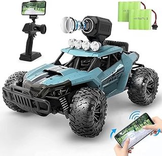 Coche teledirigido RC cámara 1080P doble batería