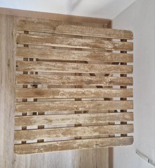 Mesa plegable de madera