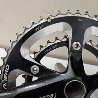 Guarnitura FSA Gossamer 170mm 50/34 bici da corsa