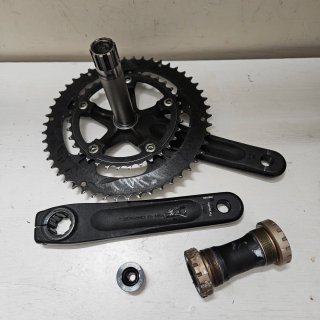 Guarnitura FSA Gossamer 170mm 50/34 bici da corsa