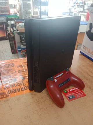 CONSOLA SONY PS4 SLIM 500GB 13.04 MANDO Y CABLES
