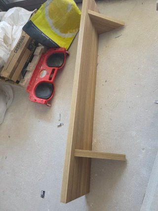 Estantería de pared