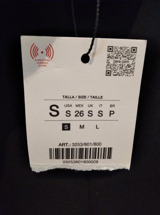 Pantalón nuevo Zara talla S