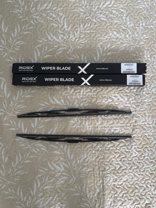 Escobillas limpiaparabrisas 55cm Ridex