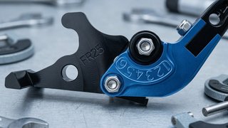 Maneta Freno/Embrague MT-03 Ajustable Negra/Azul