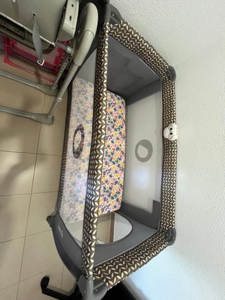 Trona Kinderkraft + Cuna bebé Lionelo 2 en 1