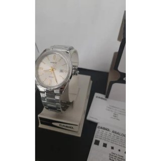 Orologio Casio Argento e Bianco