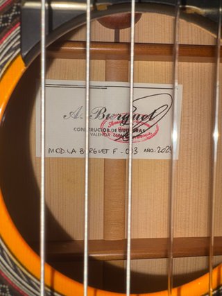 Guitarra Flamenca Amalio Burguet La Burguet