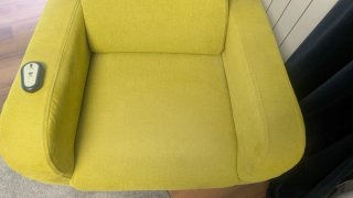 Sillón individual eléctrico extensible. Casi nuevo