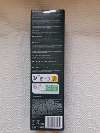 Linterna LED Portátil Parkside