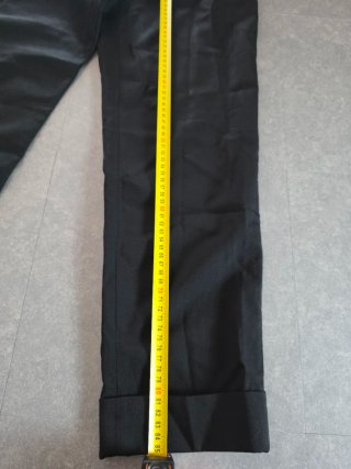 Pantaloni Prada Neri Cropped Taglia 36