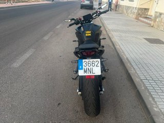 Yamaha MT-07 A2 Negra