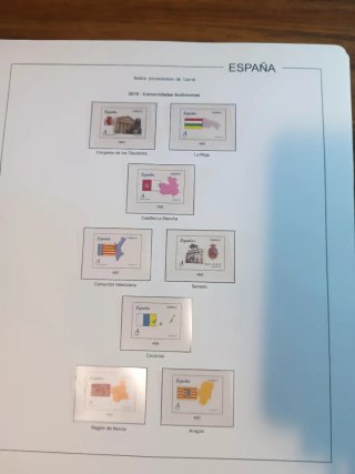 Suplemento Filatélico España 2010 Sellos
