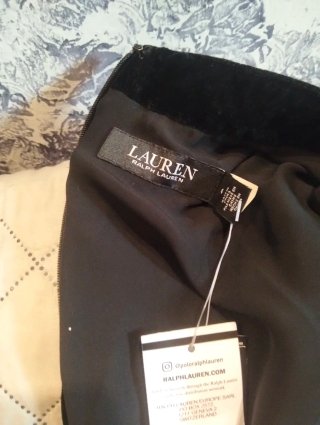 Vestito Ralph Lauren nero taglia S