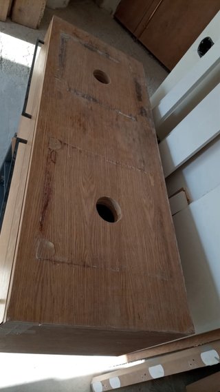 Mueble de baño con lavabos