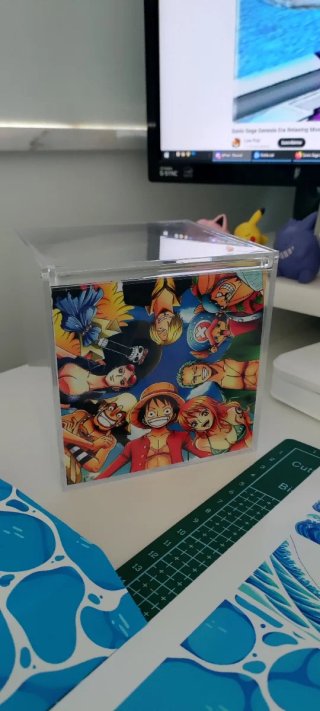 Diorama Cubo One Piece Anime Barco Pirata