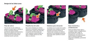 Salta Locos Mini Trampolines Zapatillas