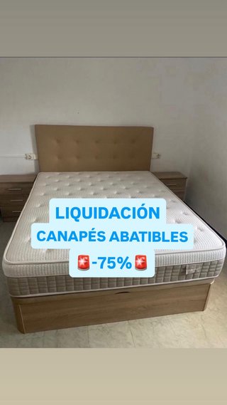 Canapés y colchones en OFERTAS EXCLUSIVAS camas