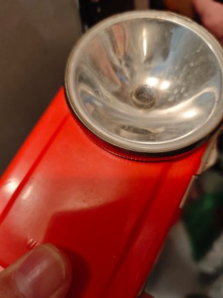 Linterna Antigua Roja