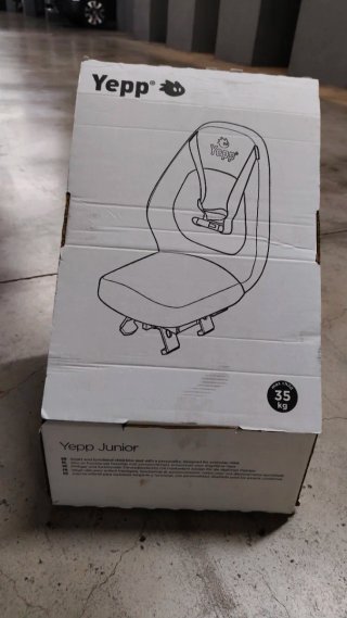 Asiento bici Yepp Junior 6-10 años