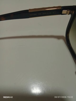Gafas de sol Gucci Tortoise y Oro