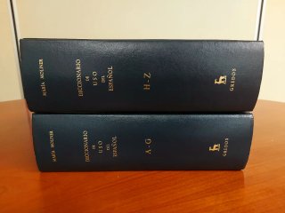Diccionario uso español María Moliner Gredos, 1980