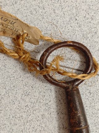 Llave antigua oxidada