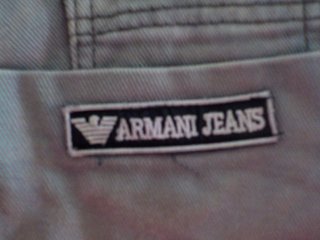 Bermudas Armani Jeans Talla 40/42 Gris