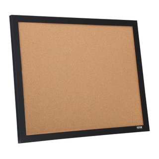 Bacheca in Sughero da Parete 56x41 cm Cornice MDF