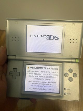 Nintendo DS Lite Plata Completa