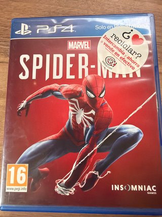 Juego de spider-man en version ps4