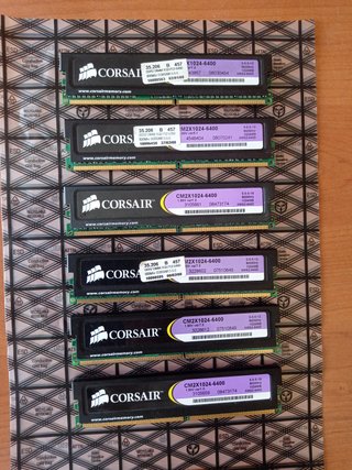 Corsair XMS2 kit 6pz 1gbddr2800mhz (CM2X1024-6400)