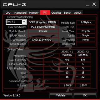 Corsair XMS2 kit 6pz 1gbddr2800mhz (CM2X1024-6400)