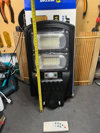 Foco Solar LED Jortan 100W Exterior con Mando