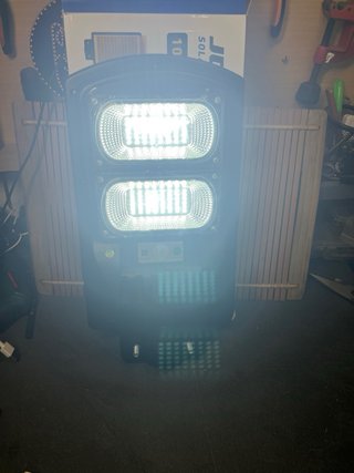 Foco Solar LED Jortan 100W Exterior con Mando