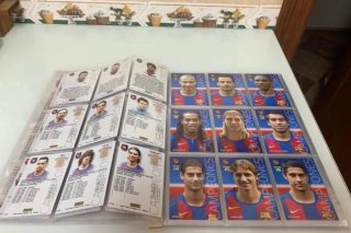 Álbum Panini FC Barcelona Campeones 2004