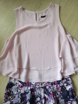Conjunto falda y blusa verano