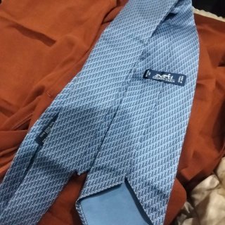Cravatta Hermes Blu/Grigio
