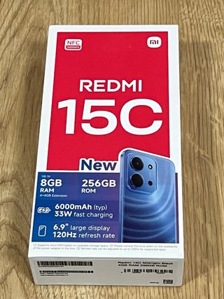 Xiaomi Redmi 15C Negro 256GB