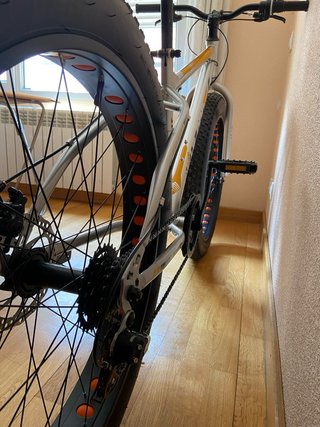 Bicicleta Fat Bike Plata