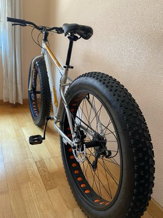 Bicicleta Fat Bike Plata
