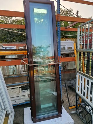 Balconera Alta Aluminio Oscuro