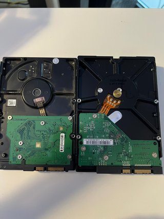 Lote 2 Discos Duros SATA WD 500GB y Seagate 160GB