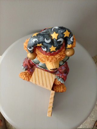 Oso de peluche hucha payaso