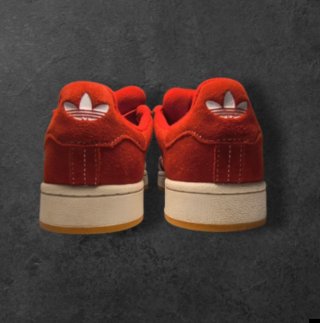 Bambas Adidas Campus Rojas Talla 40 con cordones