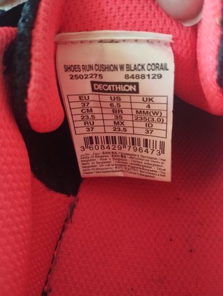 Zapatillas Kalenji Talla 37