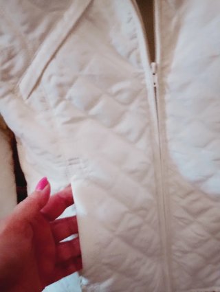 Giacca donna trapuntata  bianca